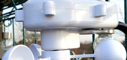 Windfahne auf der Terrasse